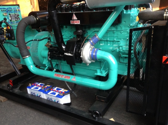 เครื่องปั่นไฟ MITSUBISHI 200 Kva.รับประกัน 12 เดือนจัดส่งฟรีทั่ประเทศ