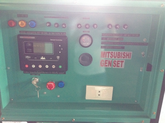 เครื่องปั่นไฟ MITSUBISHI 200 Kva.รับประกัน 12 เดือนจัดส่งฟรีทั่ประเทศ