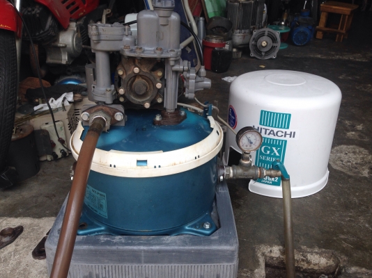 ขายปั้มน้ำอัตโนมัติ Hitachi 100W สภาพสวย ตรวจเช็คแรงดันเรียบร้อยแล้ว ไม่มีรั่วซึม พร้อมใช้งาน ขายปั้มน้ำอัตโนมัติ Hitachi 100W สภาพสวย ตรวจเช็คแรงดันเรียบร้อยแล้ว ไม่มีรั่วซึม พร้อมใช้งาน