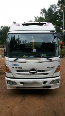 รถฮีโน่ 6 ล้อดั้ม FC9J  175 แรงม้า. ปี 57   ( รถวิ่ง 3x,xxx กว่า กม. )     สนใจติดต่อ  081 - 6079515