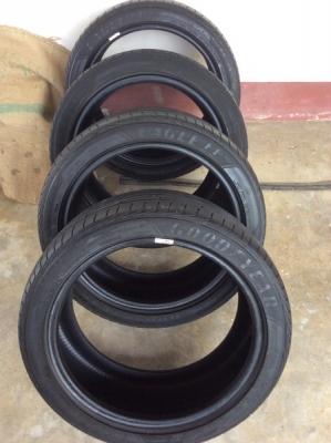 ยางเก๋ง goodyear 215/45/17 ปี 13 ยางเก๋ง goodyear 215/45/17 ปี 13
