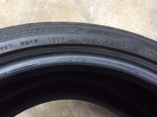 ยางเก๋ง goodyear 215/45/17 ปี 13 ยางเก๋ง goodyear 215/45/17 ปี 13