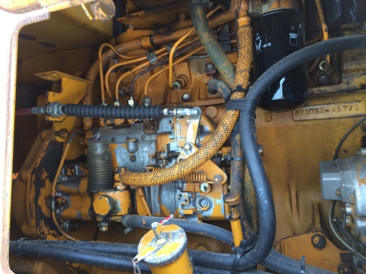 Komatsu 510 SN: 11708 ถึงไทยแล้ว สภาพสวยกริ๊ป พร้อมใช้งาน ขายถูก ๆ ครับ