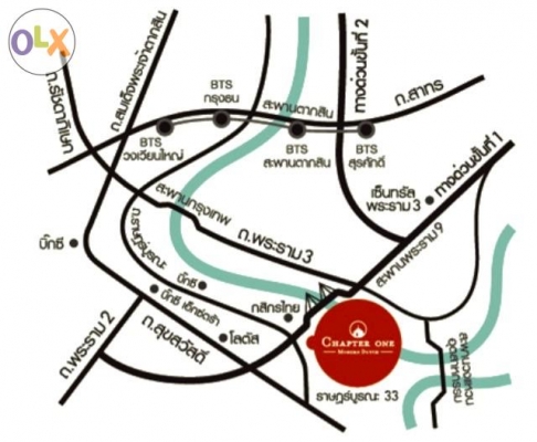 แชปเตอร์วัน ราษฎร์บูรณะ 33 (Chapter One Ratburana 33) 28.54 ตร.ม