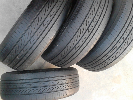 195/60R15 BRIDGESTONE TURANZA GR-90  ปี2012 ชุด 4 เส้น tel.081-427-3941