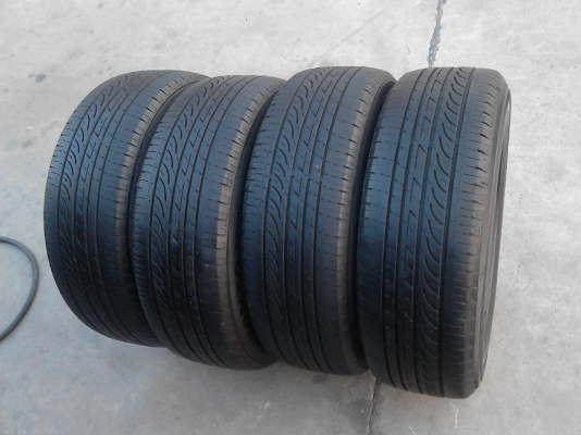 195/60R15 BRIDGESTONE TURANZA GR-90  ปี2012 ชุด 4 เส้น tel.081-427-3941