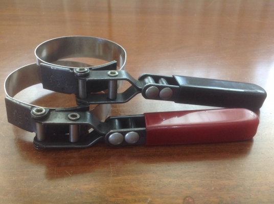 ขายเครื่องมือถอดกรองน้ำมัน ขนาดเส้นผ่านศูนย์กลาง 3 1/2" และ 4"แพคคู่