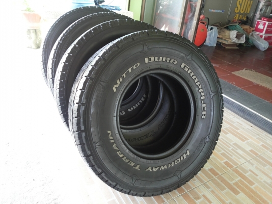 ยาง nitto dura grappler 31x10.5 ขอบ 15 สภาพดีมาก