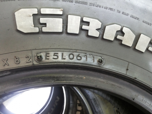 ยาง nitto dura grappler 31x10.5 ขอบ 15 สภาพดีมาก