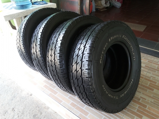 ยาง nitto dura grappler 31x10.5 ขอบ 15 สภาพดีมาก