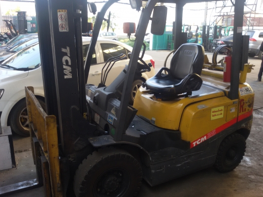 ขายครับ ฟอร์คลิฟท์ TCM FG25T13 ฟอร์คลิฟท์ 2.5ตัน เสา 3เมตร เบนซิน+LPG ไซด์ชิฟ ติดต่อ 098-246-3778 น๊อค