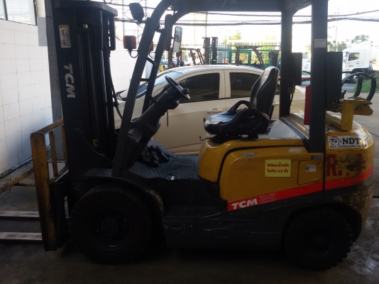 ขายครับ ฟอร์คลิฟท์ TCM FG25T13 ฟอร์คลิฟท์ 2.5ตัน เสา 3เมตร เบนซิน+LPG ไซด์ชิฟ ติดต่อ 098-246-3778 น๊อค