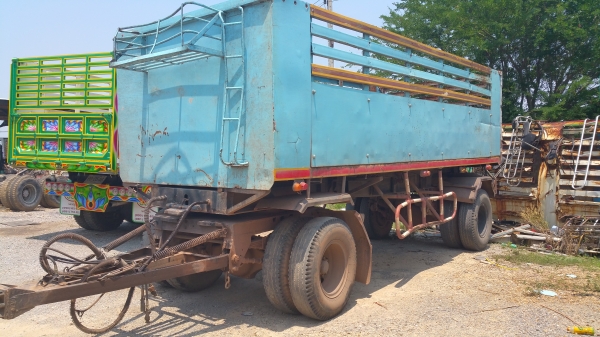 ขายหางพ่วง2เพลาดั้มเล่มพร้อมโอน