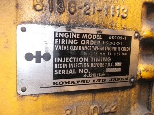 FD115-4 # 01429 2931ชั่วโมง รถปี1983 เก่าญี่ปุ่น