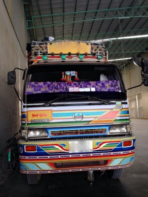 ขายรถพ่วง 18 ล้อ 2 เพลา กระบะไม้ อู่.ซุ่นชัย เกษตรดั้ม HINO FM2K เครื่อง.260 ปี.40 รถสวย ราคา.1400000 ต่อรอง