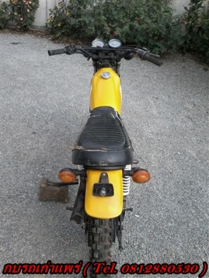 ขาย Yamaha DT100 มีเล่มไม่โอนเครื่องดีคันสตาร์ทคันเกียร์ไม่เชื่อมสีเก็บมาแล้วเอาไปเก็บอีกหน่อย ขาย 9900 บาท สนใจติดต่อ (กบรถเก่าแพร่)
