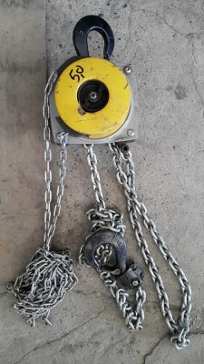 รอกโซ่มือสองญี่ปุ่น Yale ขนาด 2 ตัน นำเข้าจากญี่ปุ่น