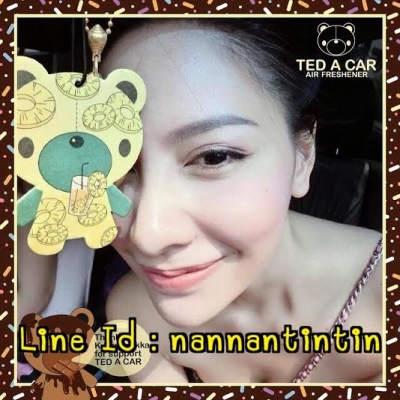 จำหน่ายแผ่นน้ำหอมปรับอากาศน่ารักๆ แขวนในรถ ซื้อ 3แถม1 กลิ่นหอมทนนาน