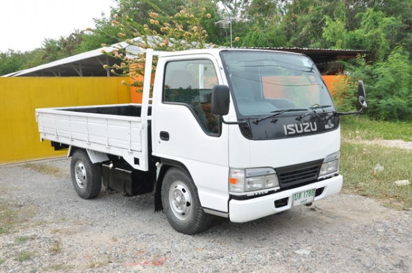 ขายรถกระบะ4 ล้อใหญ่ isuzu elf 4jG2 ป้ายเล็ก ไม่ติดเวลา