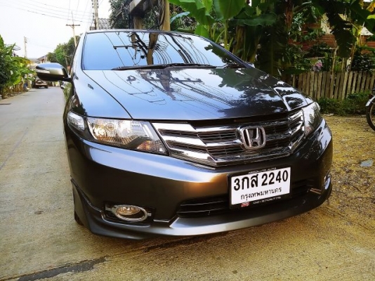 2013 HONDA CITY 1.5AT SVรุ่นTOPสุด  i-VTEC Modulo สภาพนางฟ้าราคาถูกด่วนๆ