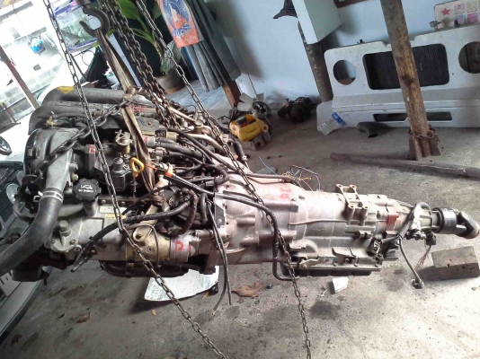 ขายเครื่อง TOYOTA เครื่อง 3C สูบนอน ขนาด 2200 cc เทอร์โบ ปั๊มธรรมดา