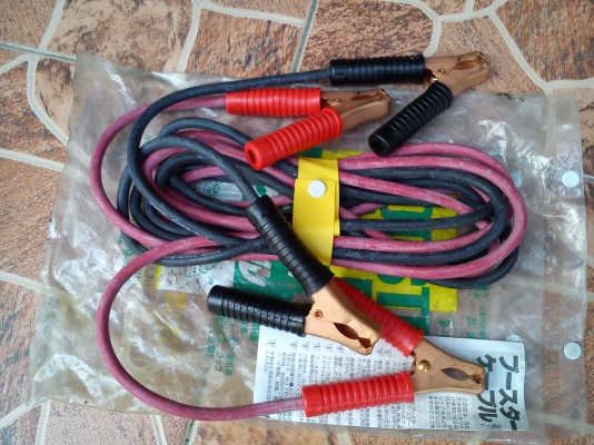 สายพ่วงแบตเตอรี่รถยนต์