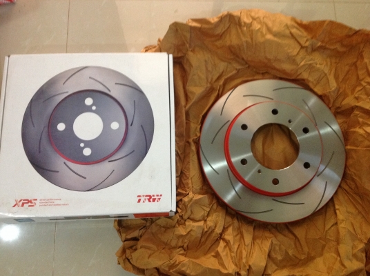 ขายจานเบรคแต่ง XPS. TRW. TRITON 4*4.   ตรงรุ่นใส่ได้เลย