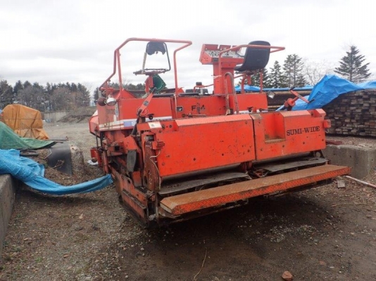 รถปูยาง Sumitomo HA-60C #HA60C ปี1990 6939ชม.ปูกว้าง 4.7m ต่อเพิ่มได้ 5.4m ครับ