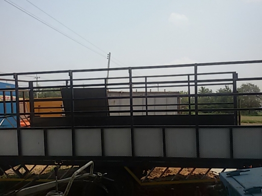 ขายหางพ่วงเพลา 6ล้อพร้อมคอกพร้อมใช้(080-1153032) ขายหางพ่วงเพลา 6ล้อพร้อมคอกพร้อมใช้(080-1153032)