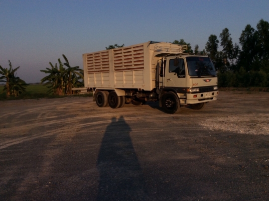 10ล้อดั้มเพลาเดียว HINO FL 3H -195แรงม้า บรรทุกข้าวเปลือก 10ล้อดั้มเพลาเดียว HINO FL 3H -195แรงม้า บรรทุกข้าวเปลือก