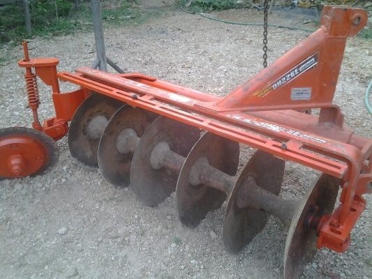 ขายตามสภาพพาน6ติดมากับรถไถคูโบต้าตามสภาพที่เห็นใบ20นิ้วลดเหลือ16500บาท