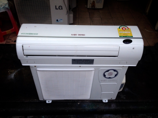 **** ขายแอร์ SAIJO DENKI 12500 BTU สภาพสวย ****