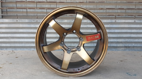 เศษแม็ก มีวงเดียว TE37sl ขอบ 17 กว้าง 9 มีวงเดียว