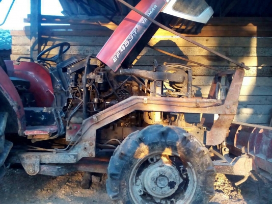 ขายรถไถ YANMAR EF 453 T เครื่องมีอ 6 จาน ใบมีด เอกสารเล่มทะเบียน ราคา 170000