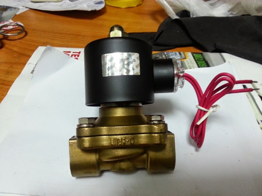โซลีนอยล์วาล์ว UNi-D 3/8" แถมบอลวาล์ว KITZ 1/2" โซลีนอยล์วาล์ว UNi-D 3/8" แถมบอลวาล์ว KITZ 1/2"