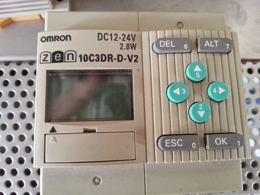 มินิ PLC "Omron" ZEN - 6 in / 4 out แถม Power supply 24VDC