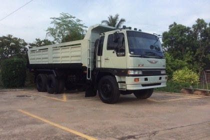 HINO FM3M ดั๊ม2เพลา เครื่อง240แรง เครื่องดี ครัทซีสวย หัวเดิมๆ  1,080,000 บาท (ศุภากร 081-4252943)
