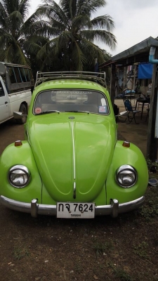 โฟล์คเต่าโบราณสวยสีดีเครื่องเสียงกระหึ่มแอร์เย็นจนหนาว