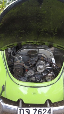 โฟล์คเต่าโบราณสวยสีดีเครื่องเสียงกระหึ่มแอร์เย็นจนหนาว