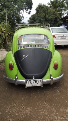 โฟล์คเต่าโบราณสวยสีดีเครื่องเสียงกระหึ่มแอร์เย็นจนหนาว