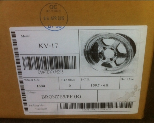 ขายล้อใหม่ TE37X 4x4 ขอบ16