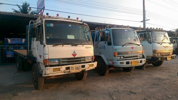 10 ล้อพื้นเรียบเพลาเดียว ขายตัดคับ 3 คัน คันละ 480,000