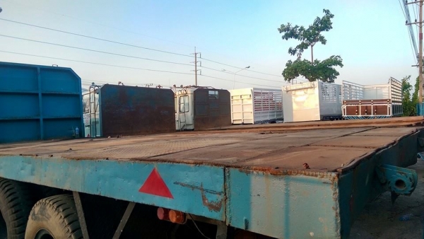 10 ล้อพื้นเรียบเพลาเดียว ขายตัดคับ 3 คัน คันละ 480,000