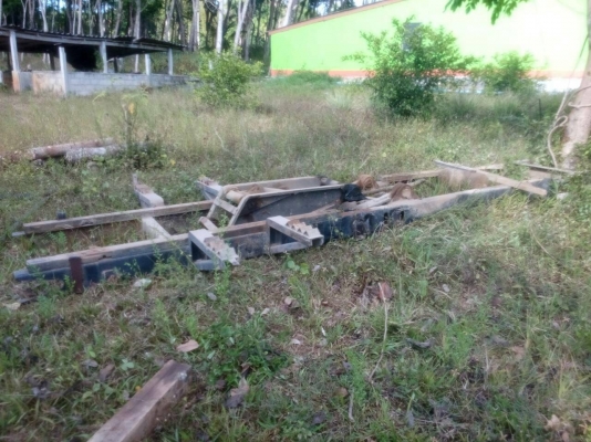 คัสซีเทียม กระบอกยก ปั้มปั่น ยกลงจาก 10ล้อIsuzu ร็อกกี้ 210 ยาว6เมตร