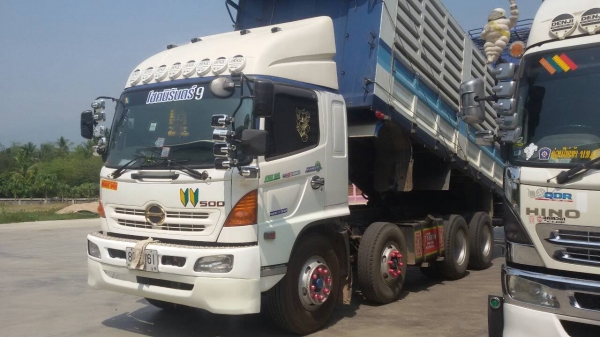 ขายรถพ่วง ฮีโน่ เมก้า 260 20ล้อ ดั้ม แม่-ลูก