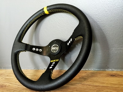 **พวงมาลัยSpacoก้านยก ถอดได้ ลายซิ่งสุดๆ ของใหม่ สวยจัด ราคาเพื่อนบ้าน **มีรูป