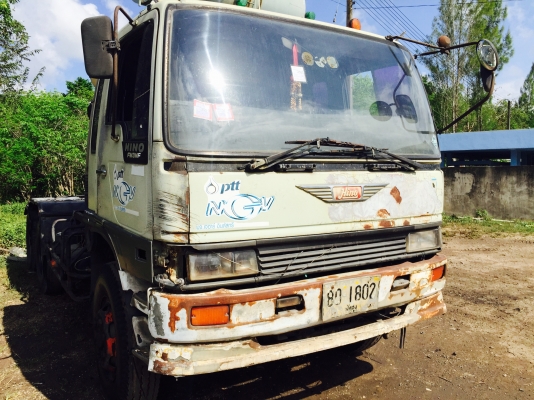 10ล้อหัวลาก240แรง..รถออกห้างแท้ เดิมบาง ติดก๊าสNGV8ถัง..เครื่องเดิม เกียร์เดิม..