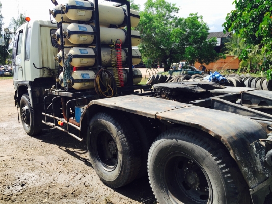 10ล้อหัวลาก240แรง..รถออกห้างแท้ เดิมบาง ติดก๊าสNGV8ถัง..เครื่องเดิม เกียร์เดิม..