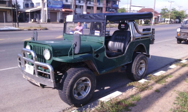 รถจิ๊ปดัดแปลง ไม่มีทะเบียน ใช้ในสวน หรือขับเท่ห์ๆ