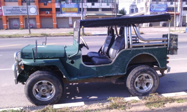 รถจิ๊ปดัดแปลง ไม่มีทะเบียน ใช้ในสวน หรือขับเท่ห์ๆ